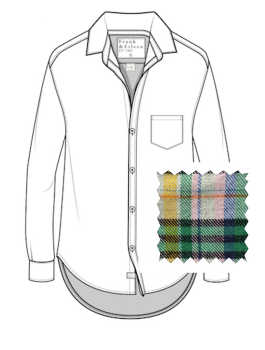 Frank and Eileen Relaxed Button-Up Shirt Eileen Top