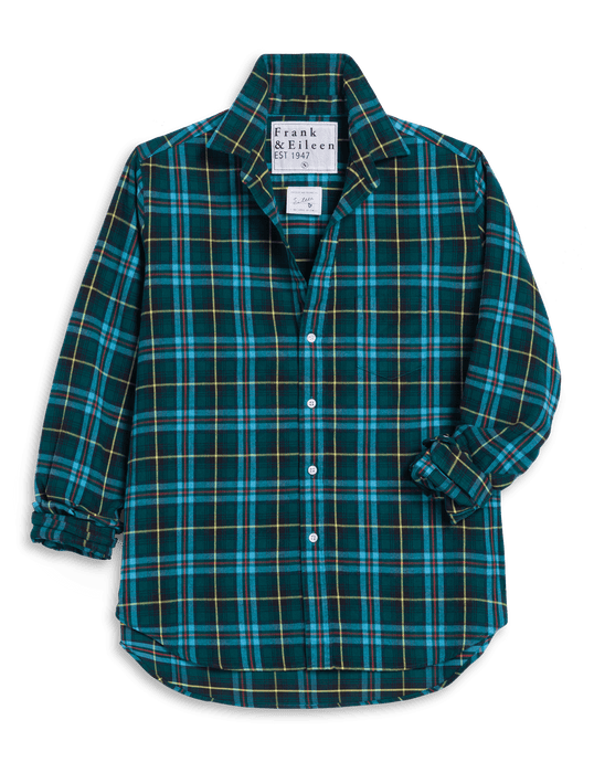 Frank and Eileen Relaxed Fit (green, blue and yellow)