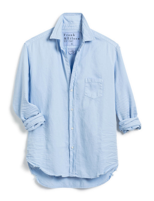 Frank and Eileen Relaxed Eileen Button Up (glacier)