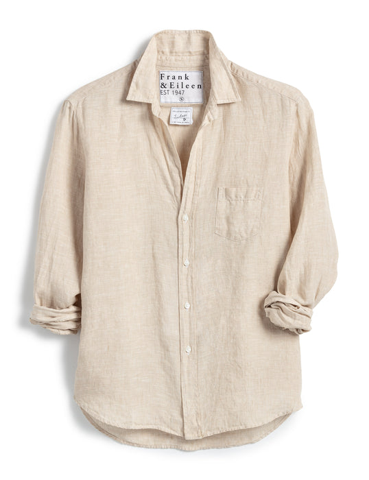 Frank and Eileen Linen Eileen Sand Top