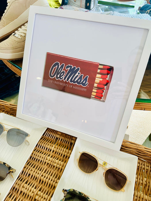 Ole Miss Economy Framed Print