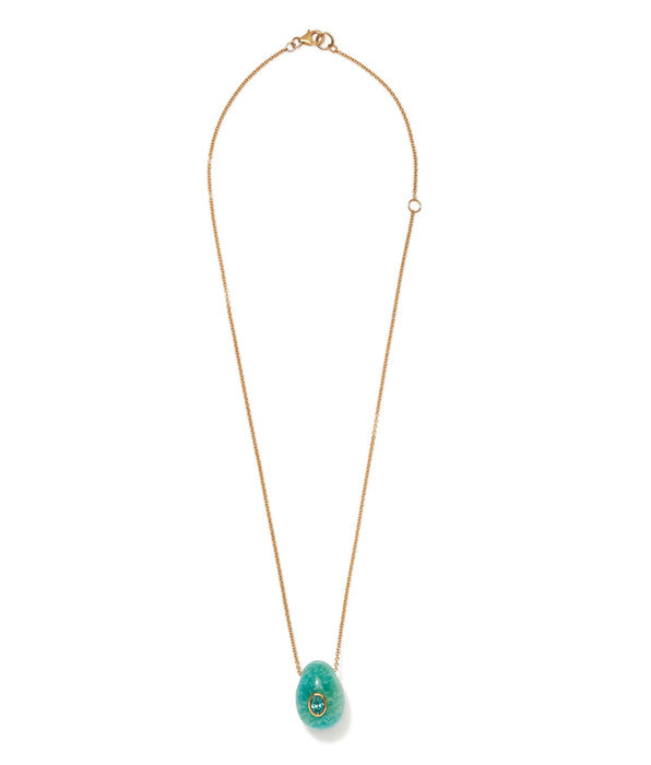 Lizzie Fortunato Constance Necklace in Brazilian Amazonite