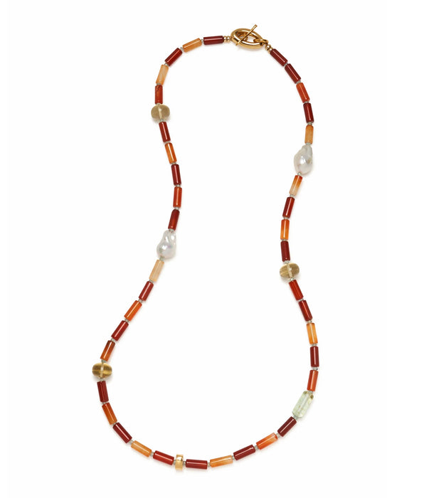 Lizzie Fortunato Circo Necklace in Stone Fruit