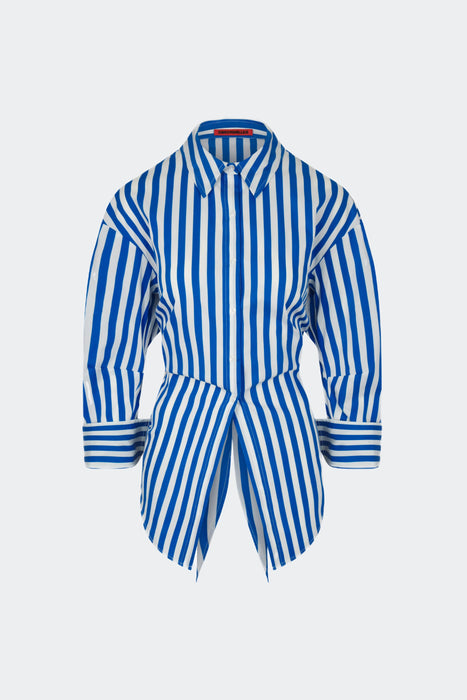 Simon Miller LOCH STRIPED POPLIN BUTTON UP Top