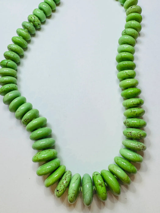 Theodosia Mint Green Turquoise Statement Necklace