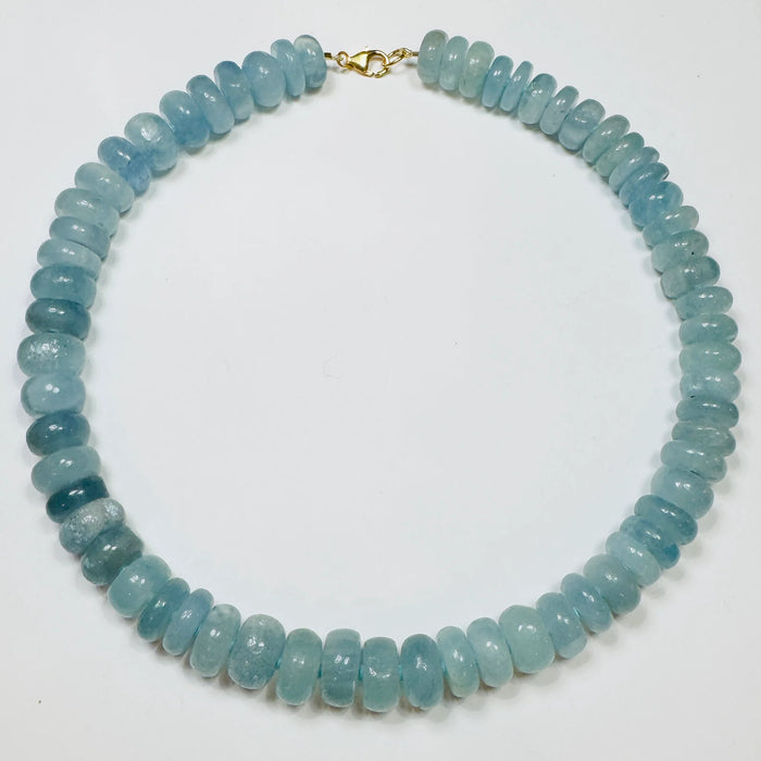 Theodosia Aquamarine Statement Necklace
