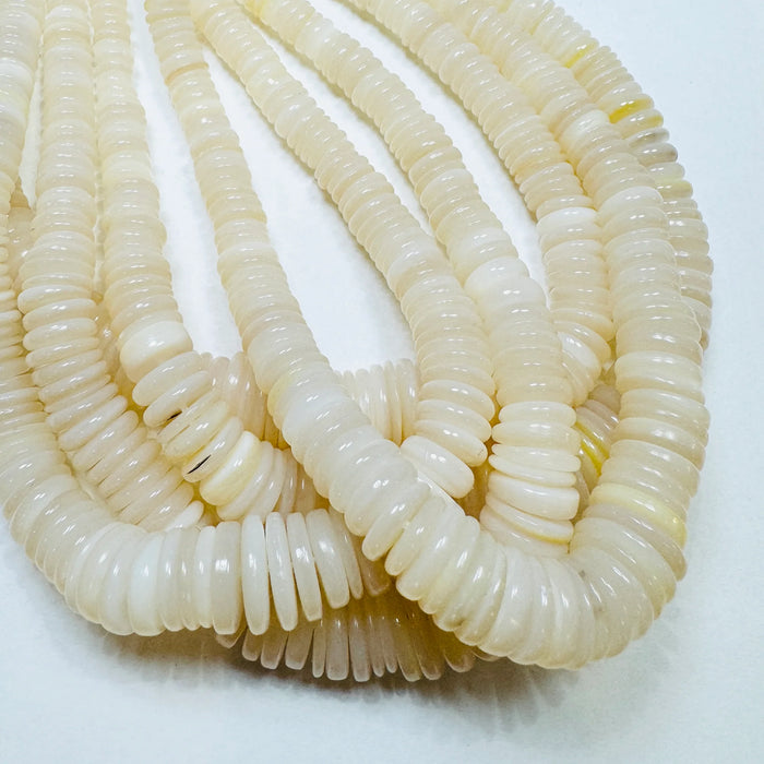 Theodosia White Mother of Pearl Candy Necklace