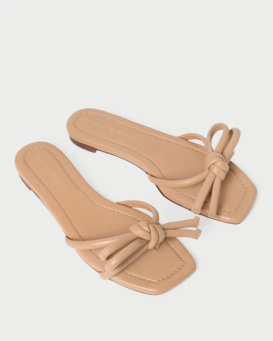 Loeffler Randall Hadley Leather Bow Sandal