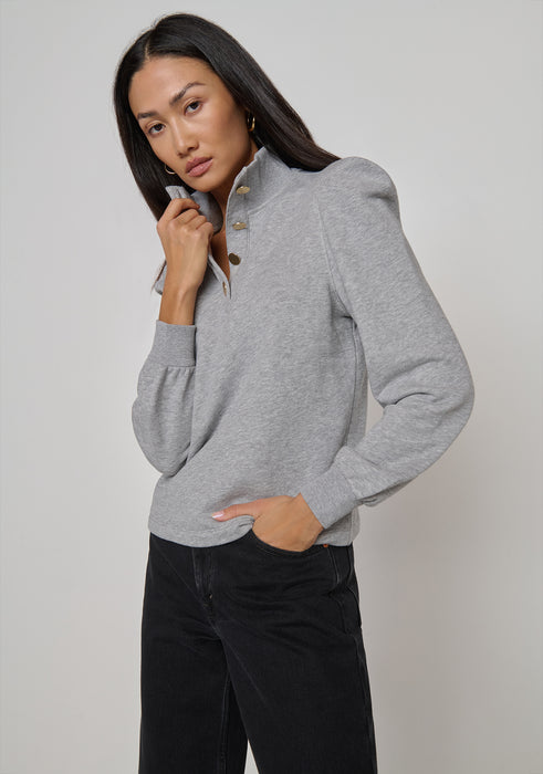 Nation LTD Jessie Sweatshirt (heather grey)