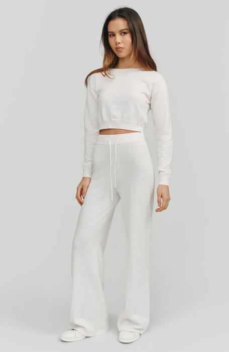 Kathryn McCarron Alex White Drawstring Pant