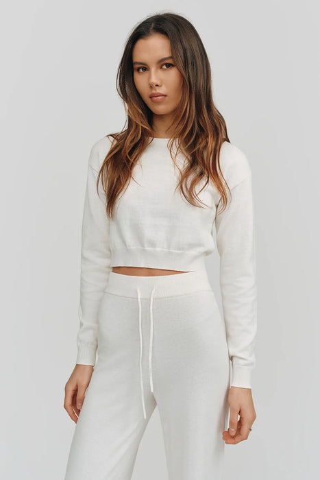 Kathryn McCarron Astrid L/S White Top