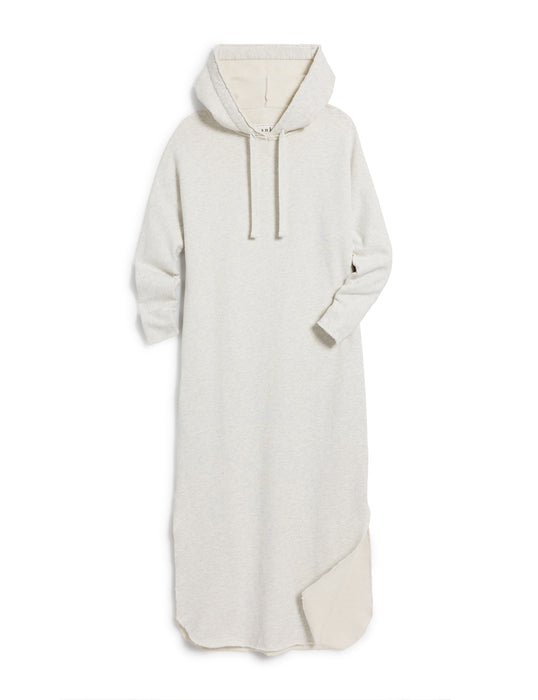 Frank and Eileen James Hooded Cape Dress (heather white)