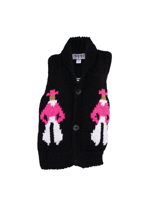 Gogo Cowboy Swing Black Vest