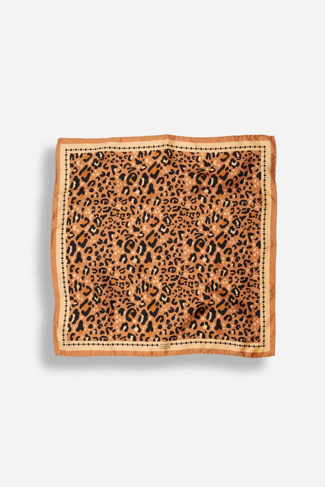 Maison Lecomte Flament Leo Camel Bandana Scarf