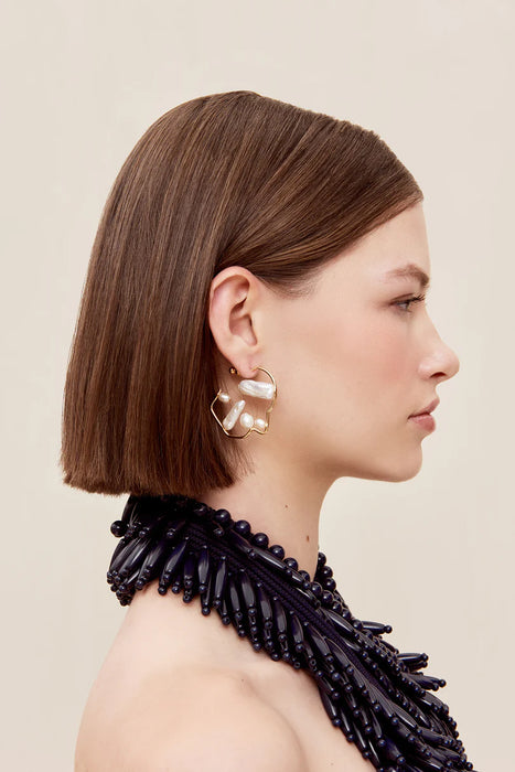 Cult Gaia Juana Pearl Earring