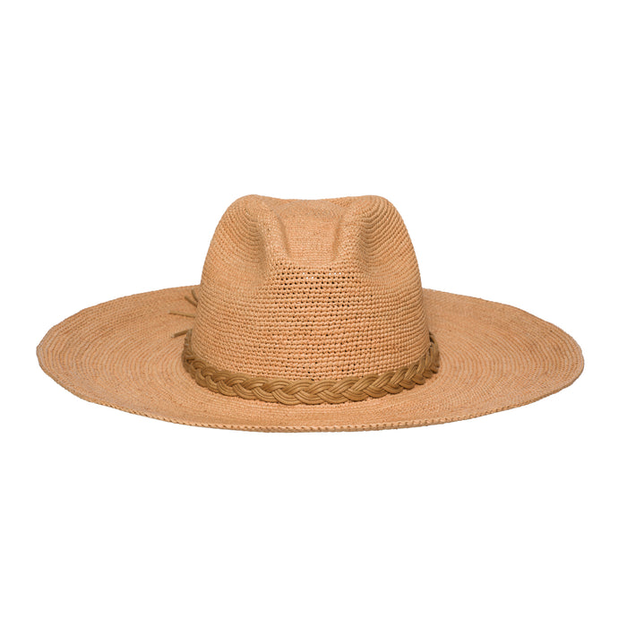Artesano Mira Wide Brim Packable (Dune & Braided Cord)
