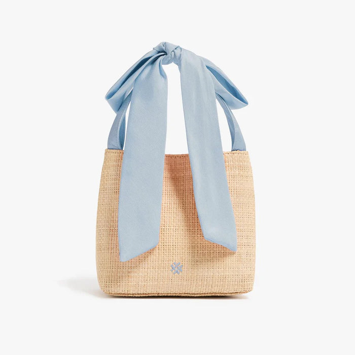 Pamela Munson Mixed Media Mini Bow (vintage blue)
