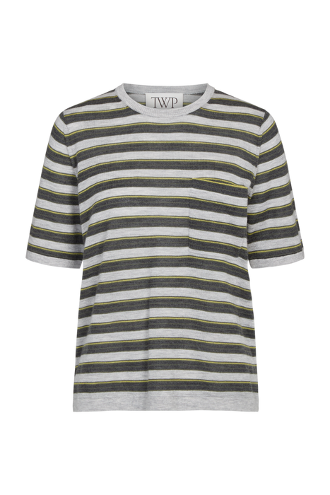 TWP Striped True Crewneck Tee