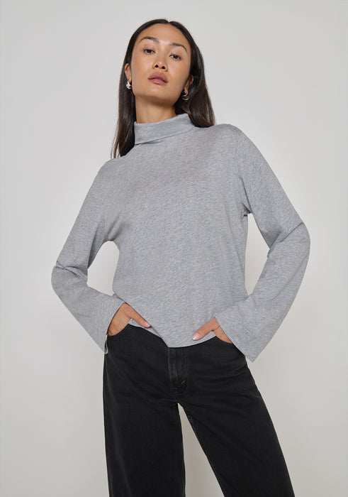 Nation LTD Neo Turtleneck (heather grey)