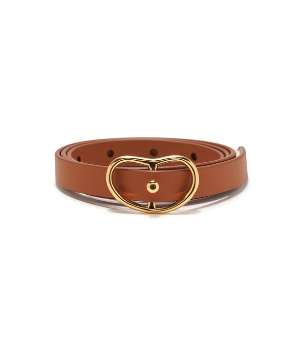 Lizzie Fortunato Skinny Georgia Belt in Tan