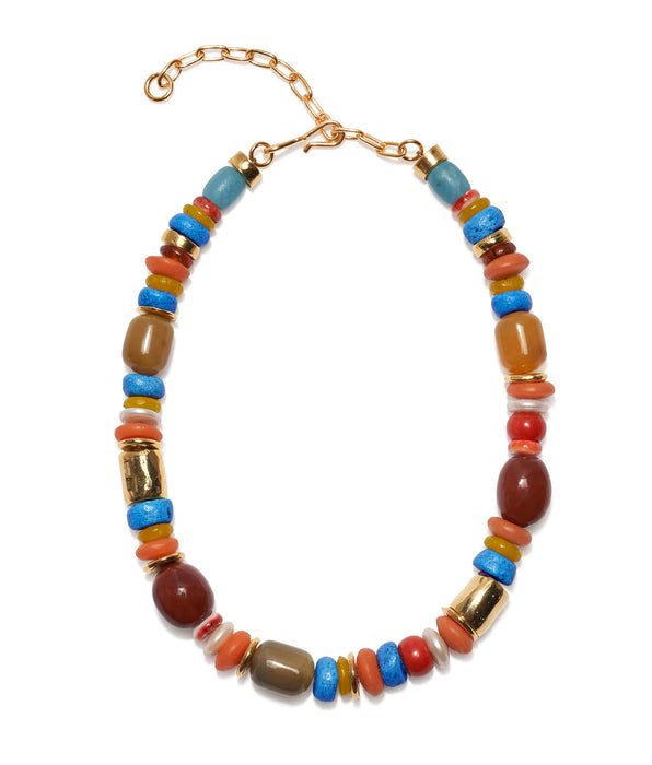 Lizzie Fortunato Souvenir Necklace in Sienna