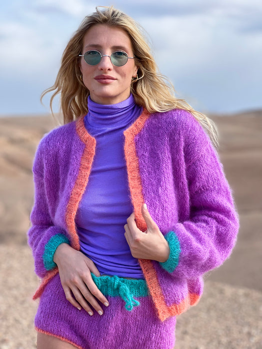 Rose Carmine Lilas Little Jacket