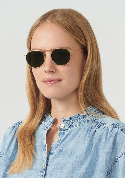 Krewe Rampart Fold 18K Crystal Polarized