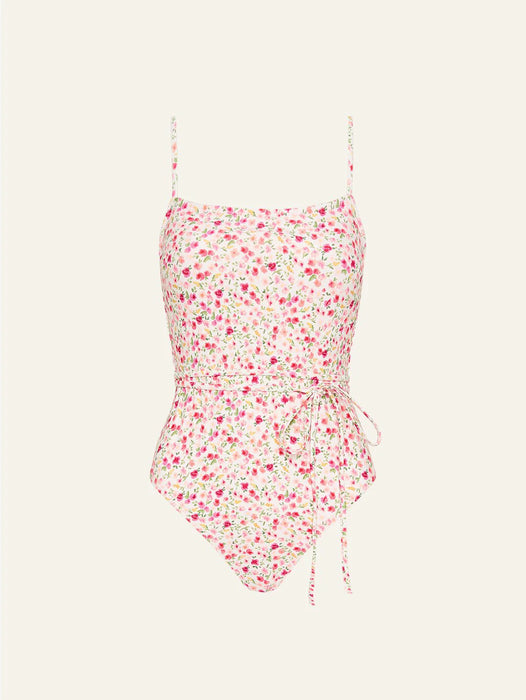 Peony Tie Side One Piece