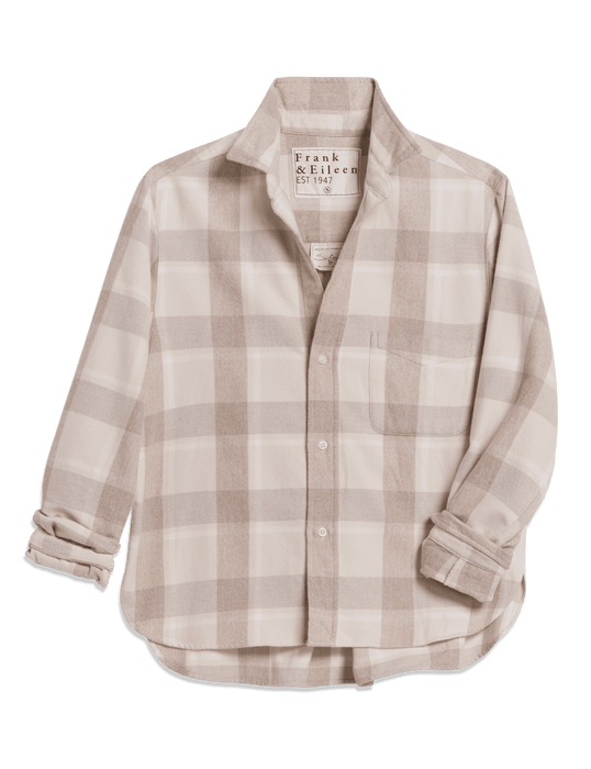 Frank and Eileen Silvio Untuckable Button-Up Top