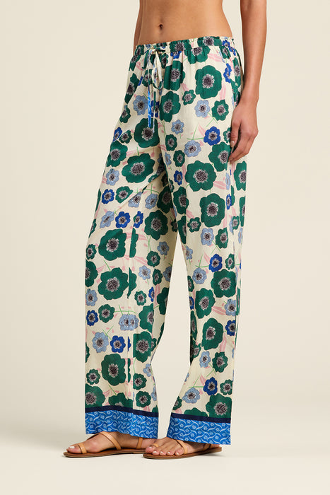 Birds of Paradis Vera Greenhouse Bloom + Border Pant