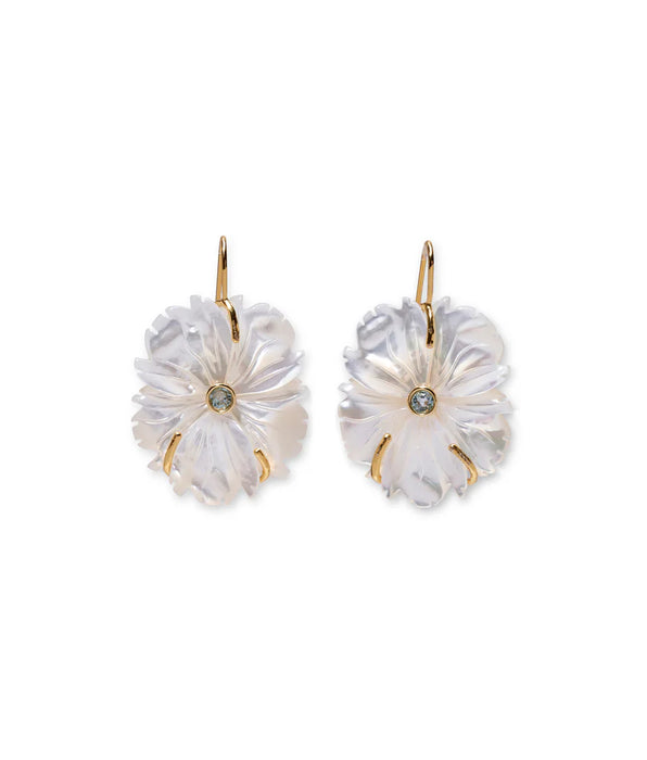 Lizzie Fortunato New Bloom Mother of Pearl Earrings
