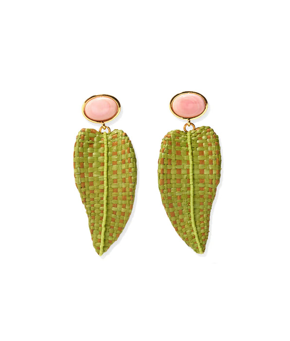 Lizzie Fortunato Monteverde Leaf Earrings