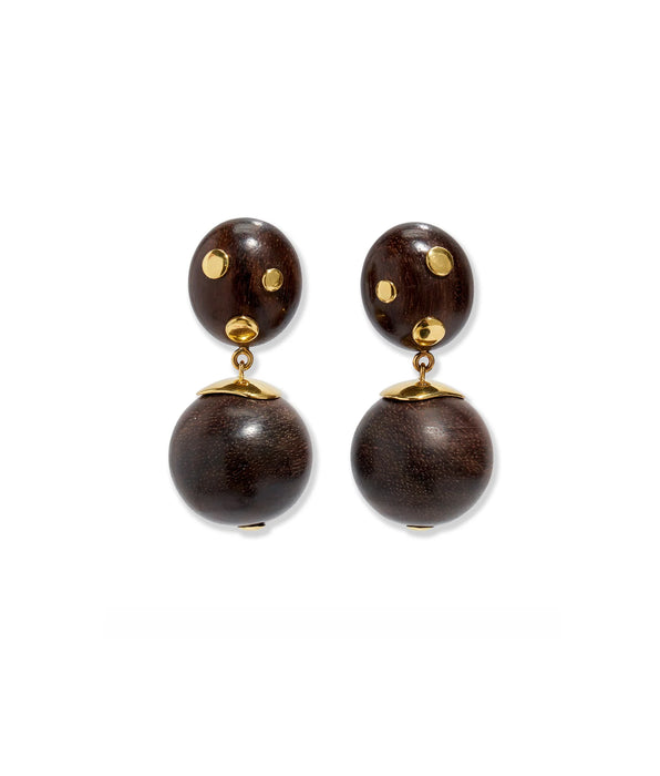 Lizzie Fortunato Nopales Earrings in Acacia
