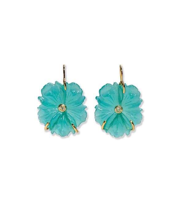 Lizzie Fortunato New Bloom Earrimgs in Capri