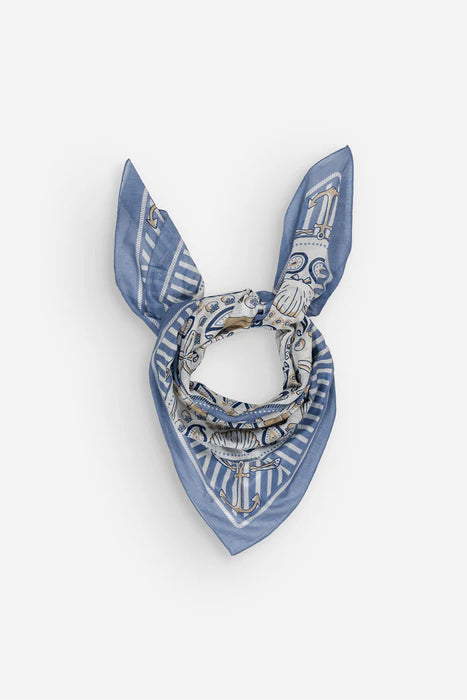 Maison Lecomte Flament Scarf Bretagne Riviera Cotton