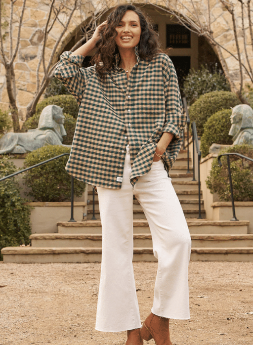 Frank and Eileen Wide Leg Jean (natural)