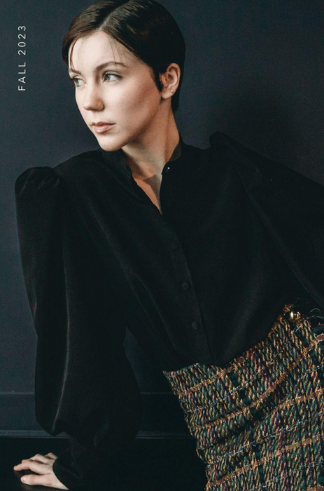 Brittany Fuson West Blouse (Black)