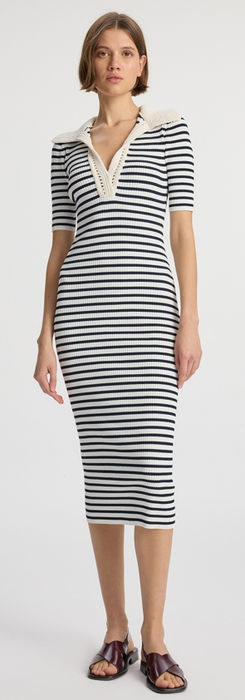 A.L.C. Darcy Dress (navy/bone)