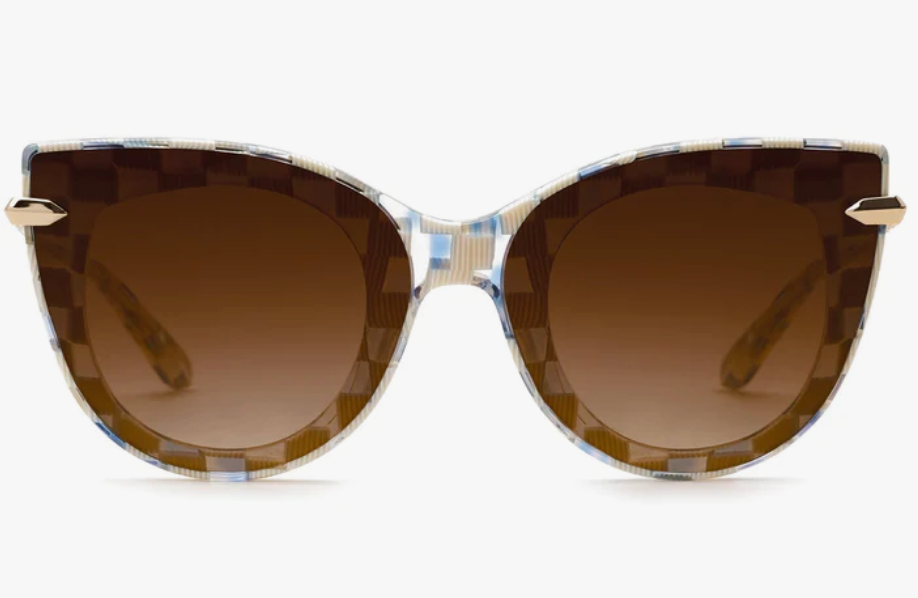 Krew LAVEAU NYLON - Gingham over Crystal