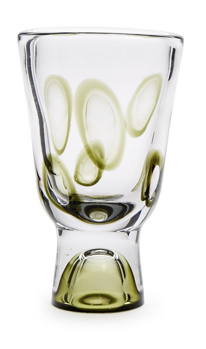 Art Glass Vase Green