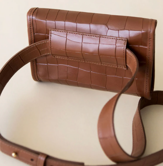 J. Lowery BYRDIE | Cognac Croc