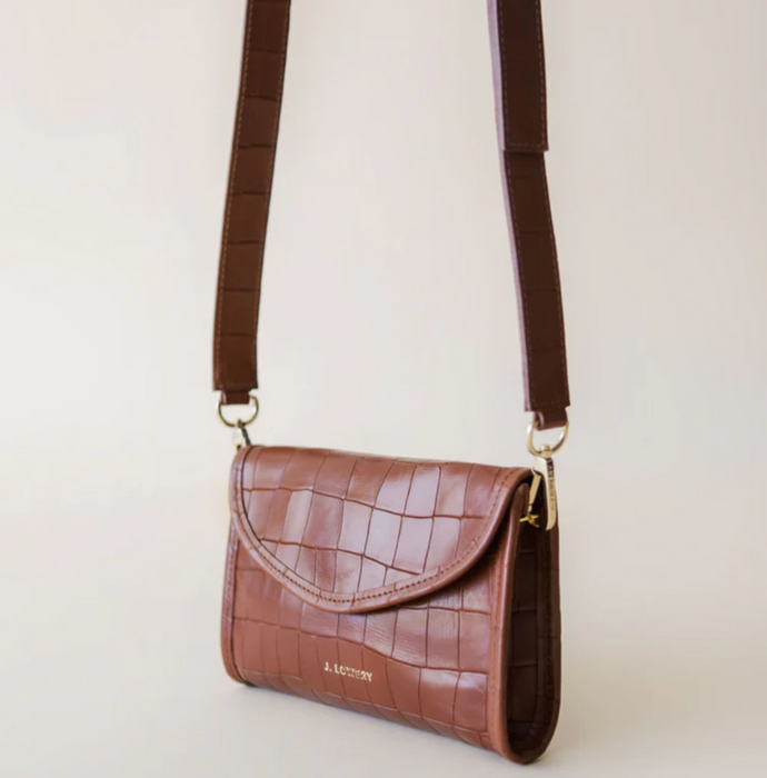 J. Lowery BYRDIE | Cognac Croc