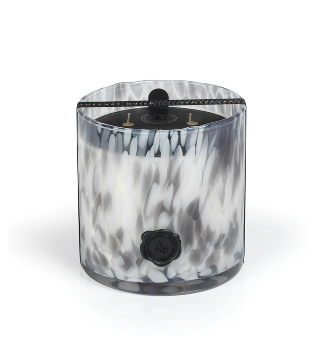 Apothecary Guild Opal Glass Three-Wick Candle Jar