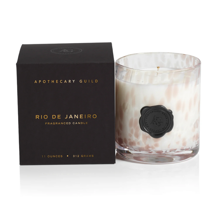 Apothecary Guild Opal Glass Candle Jar in Gift Box