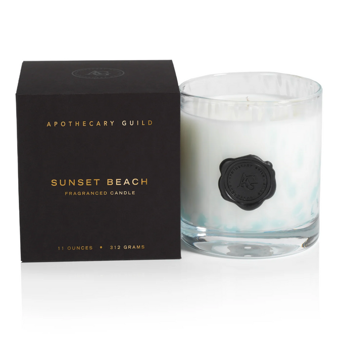 Apothecary Guild Opal Glass Candle Jar in Gift Box