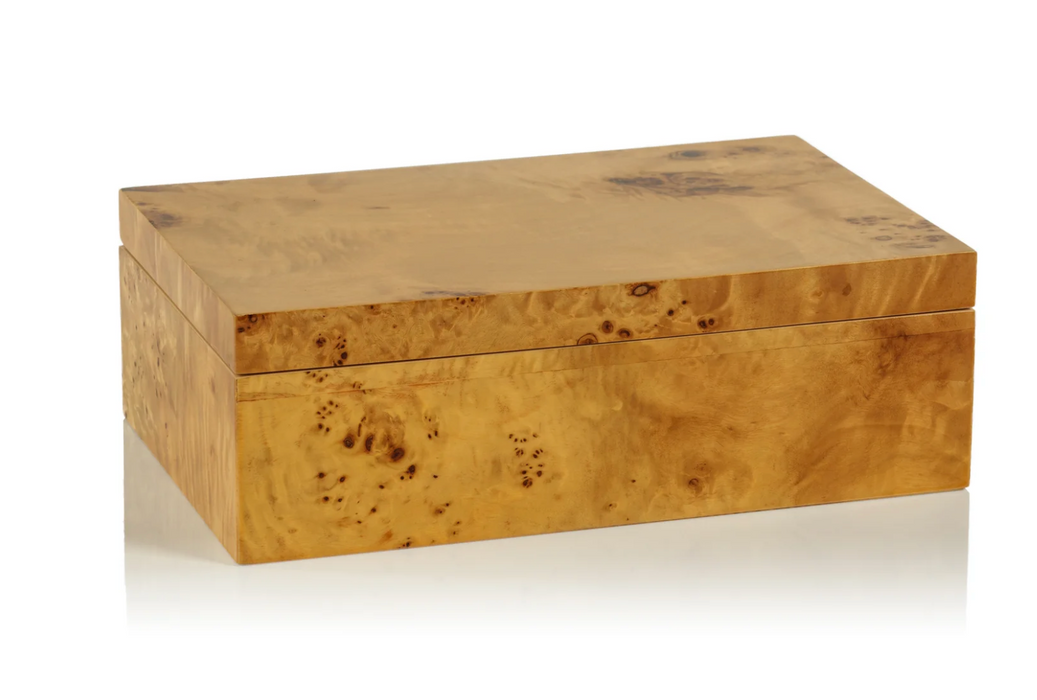 Burl Wood Design Box - Small