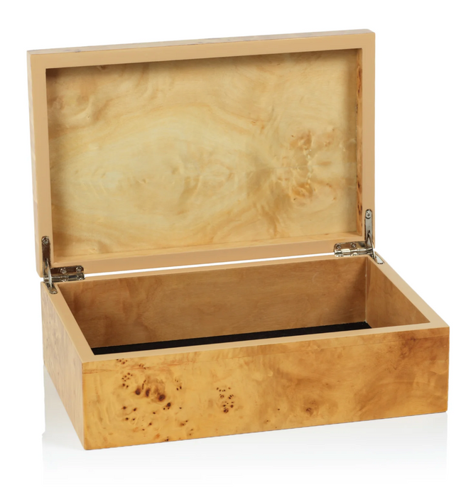 Burl Wood Design Box - Small