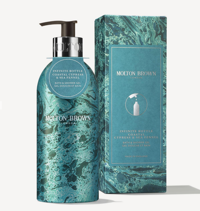 Molton Brown Coastal Cypress & Sea Fennel Infinite Bottle– HIVE Molton Brown Coastal Cypress & Sea Fennel Infinite Bottle– HIVE