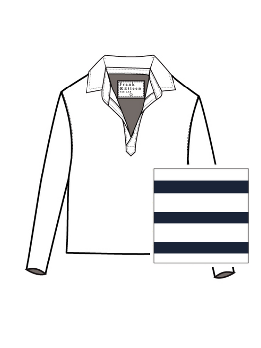 Frank and Eileen Patrick Popover Stripe Henley