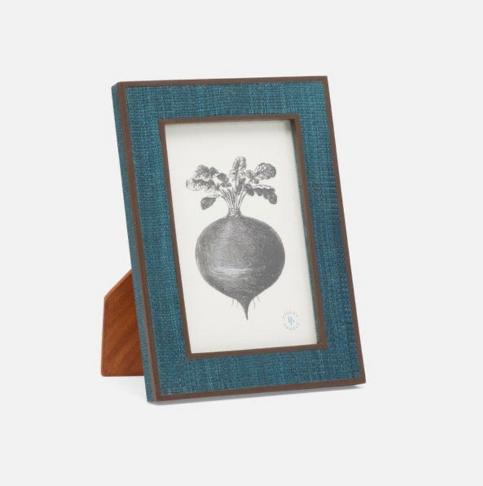 Aberdeen Collection 4x6 Teal/Brown